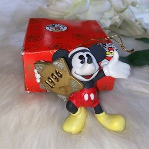 Enesco Mickey & Co. ‘Mickey on Star’ 1996 Hanging Ornament Walt Disney